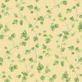 thumbnail image 1 of Galerie Wallcoverings  Just Kitchens Just Ivy Leaf Trail Vinyl on Non-woven Matte Wallpaper Roll 33 feet x 21 inches - Yellow, 1 of 4