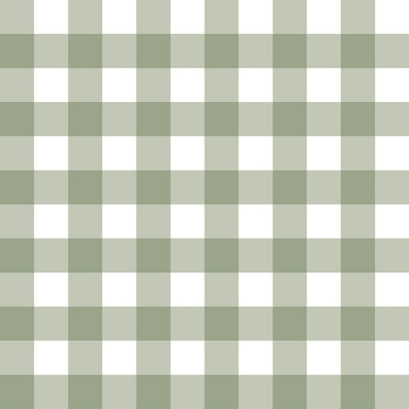 Galerie Wallcoverings Little Explorers 2 Tartan Boom Non-woven Matte Wallpaper Roll 33 feet x 21 inches - Green