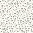 thumbnail image 1 of Galerie Wallcoverings  Miniatures 2 Cow Parsley Floral Trail Vinyl on Non-woven Matte Wallpaper Roll 33 feet x 21 inches - Black, 1 of 5