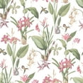 thumbnail image 1 of Galerie Wallcoverings  Secret Garden Botanical Floral Non-woven Matte Wallpaper Roll 33 feet x 21 inches - Pink, 1 of 5