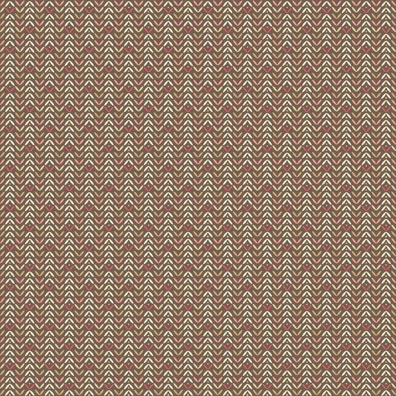 Galerie Wallcoverings Small Prints Tulip Flip Non-woven Matte Wallpaper Roll 33-feet long x 21-inches wide - Chocolate/Pink/Tan