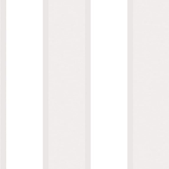 Galerie Wallcoverings Smart Stripes 2 Formal Stripe Vinyl on Non-Woven Matte Wallpaper Roll 33 feet x 21 inches - Grey/White