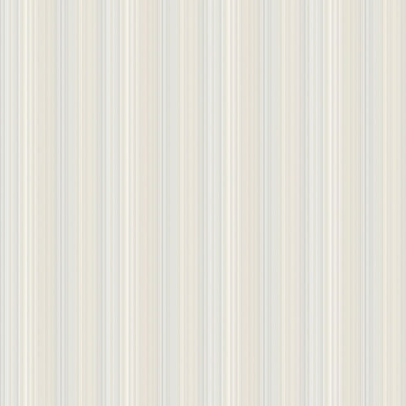 Galerie Wallcoverings Smart Stripes 2 Pinstripe Stripe Vinyl on Non-Woven Matte Wallpaper Roll 33 feet x 21 inches - Blue/Beige