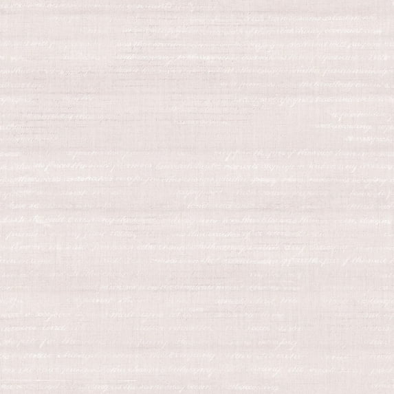 Galerie Wallcoverings  Vintage Roses Pretty Script Non-Woven Matte Wallpaper Roll 33 feet x 21 inches - Pink