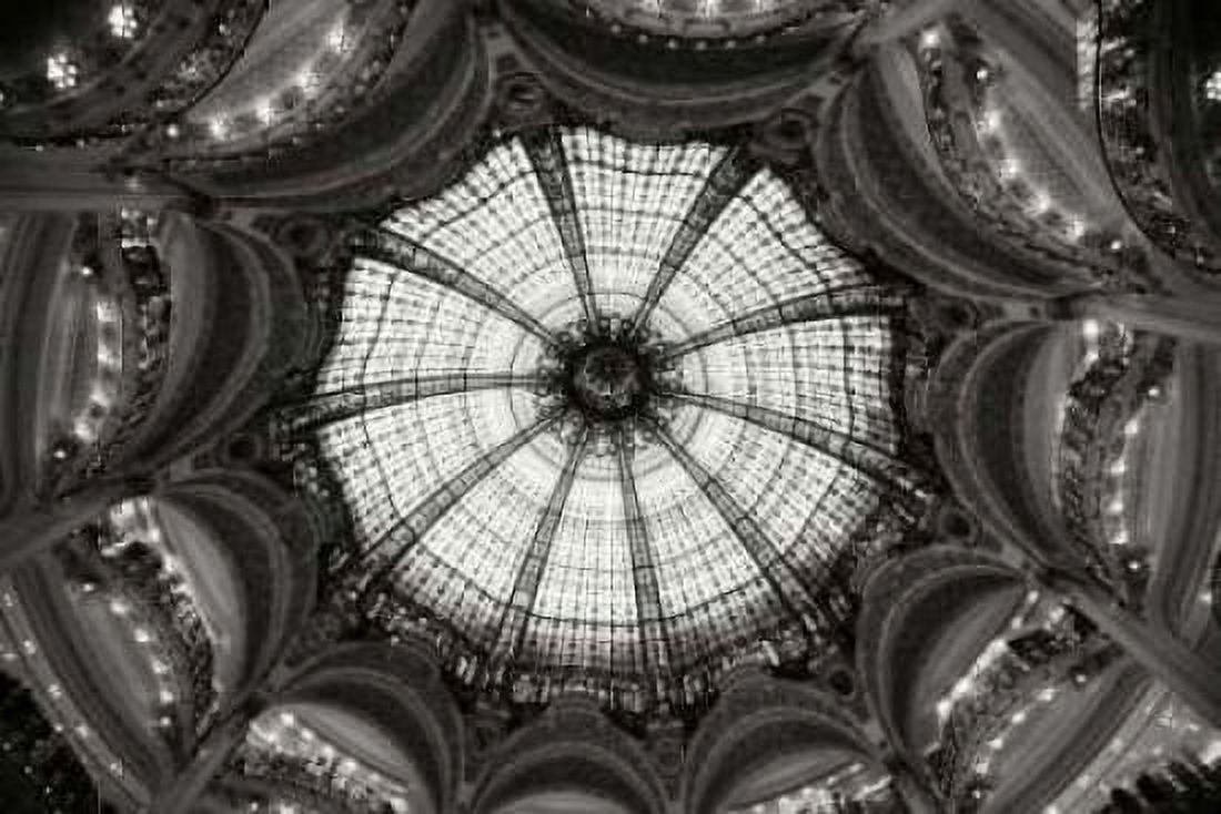Galeries Lafayette IV BW Canvas Art - Erin Berzel (24 x 36)
