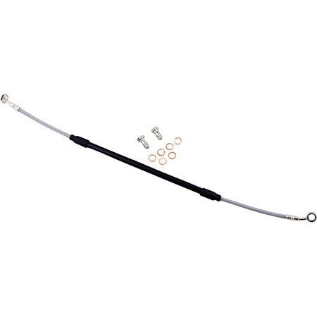 Galfer Braided Stainless Steel Rear Brake Line (FK003D198R)