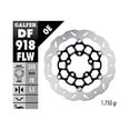 thumbnail image 1 of Galfer Floating Wave Brake Rotor - Front (Front) (Black) for 09-15 Triumph, 1 of 1