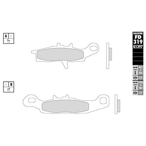 Galfer HH Sintered Brake Pads (FD319G1397)