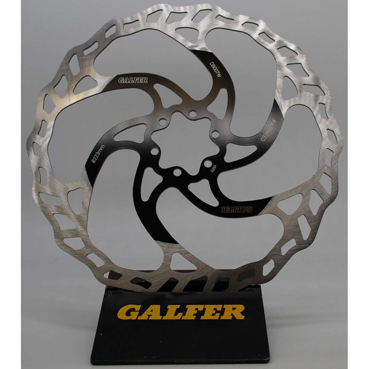GALFER MTB DISC ROTOR 223mm X 2MM 6 BOLT (DB007W GALFER MTB DISC ROTOR 223mm X 2MM 6 BOLT (DB007W