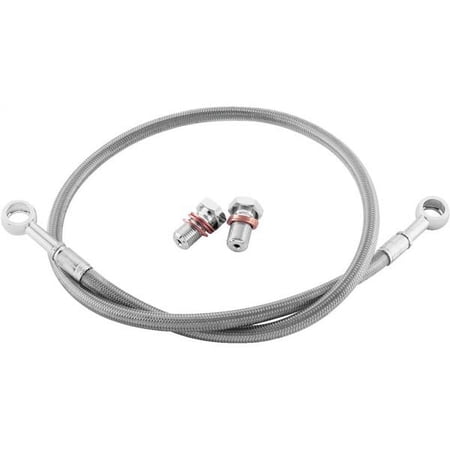 Galfer Offroad Stainless Steel Single Front Brake Line - FK003D429