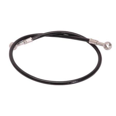 Galfer Rear Steel Braided Brake Line Standard Length Black for Suzuki LT-R 450 QUADRACER 2006-2009