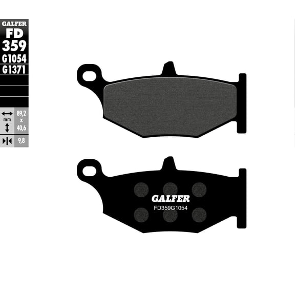 Galfer Semi-Metallic Brake Pads (FD359G1054)