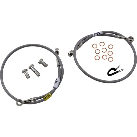 Galfer Stainless Steel Front Brake 2 Line Kit (FK003D222-2)