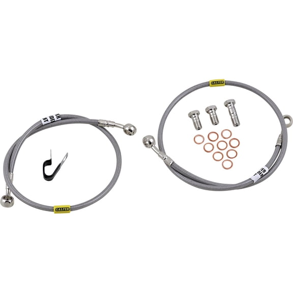 Galfer Stainless Steel Front Brake 2 Line Kit (FK003D419-2)