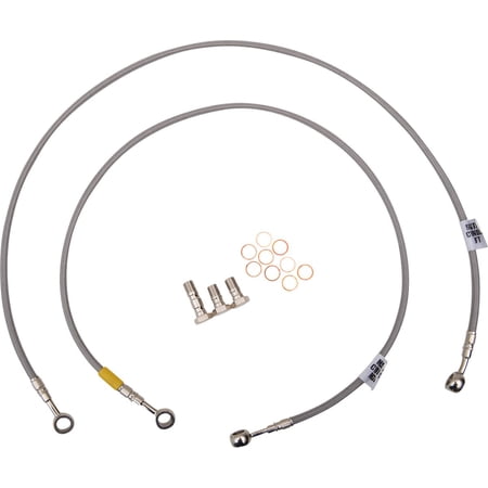 Galfer Stainless Steel Front Brake 2 Line Kit (FK003D453-2)
