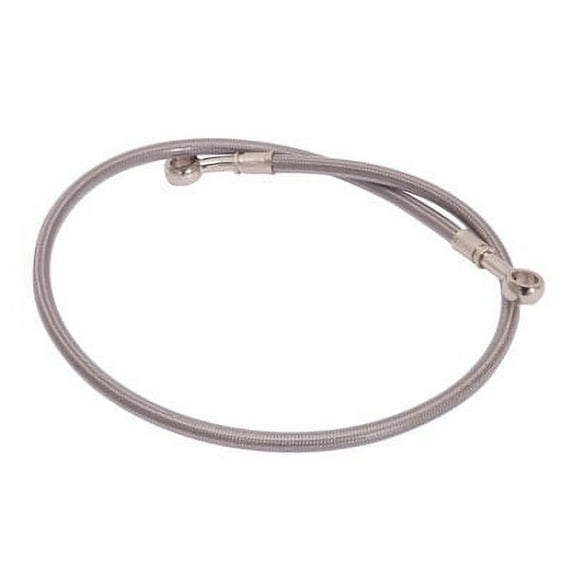 Galfer Stainless Steel Rear Brake Line Kit Standard Length Clear/Silver for Suzuki V-Strom 650 DL650 2004-2009