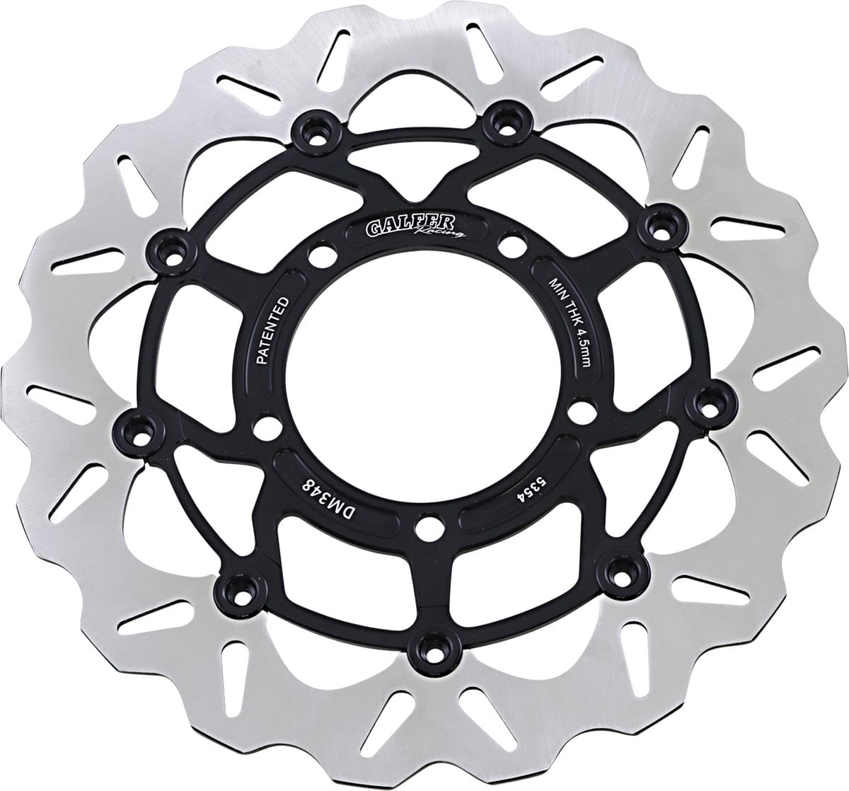 Galfer Standard Floating Wave Front Brake Rotor (DF348CW) - Walmart.com