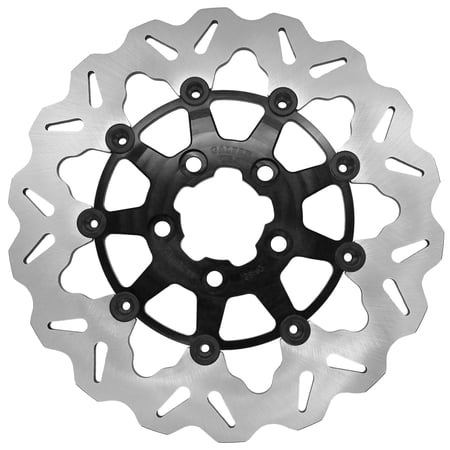 Galfer Standard Floating Wave Rear Brake Disc Rotor (DF681CWS-B)