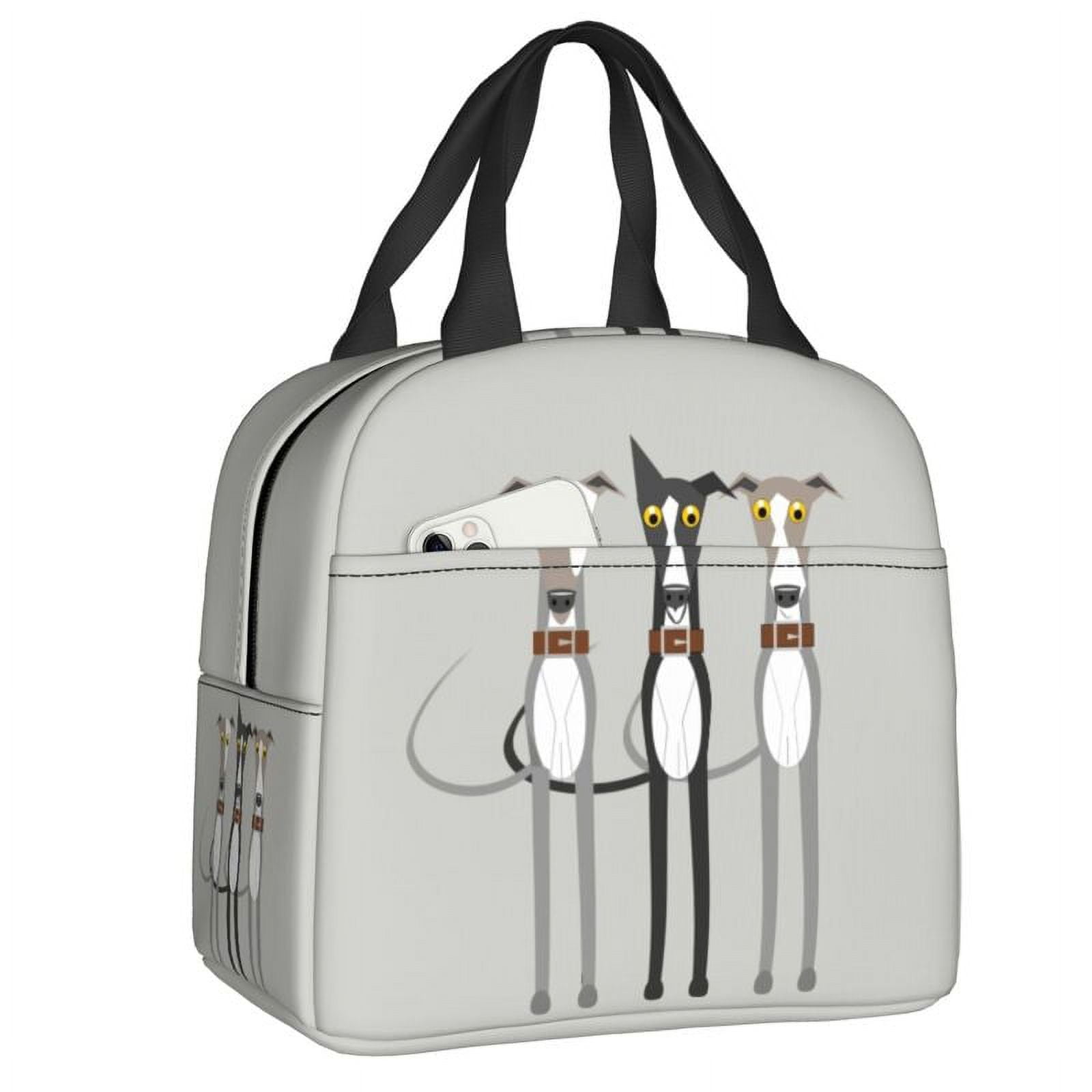 Galgos United Greyhound Resuable Lunch Boxes for Women Sighthound