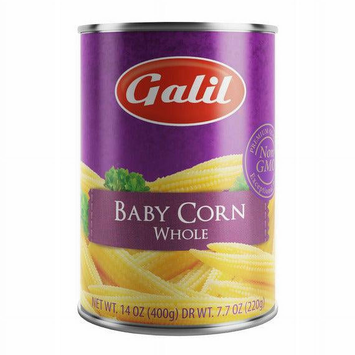 Galil Baby Corn Whole 14 oz