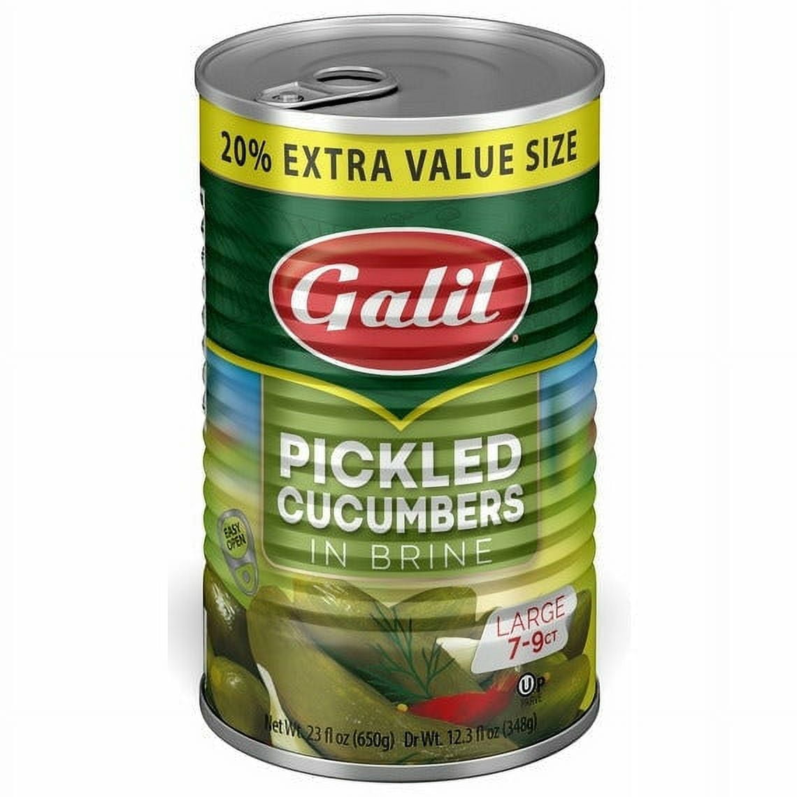 Galil Cucumber Pickles 79 in Brine 23 oz