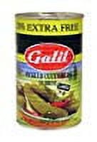 Galil Pickled Cucumbers in Brine, (Large 7-9) + 20% Extra, 23-Ounce Cans (Pack of 12)