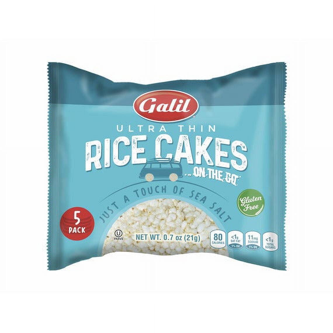 Galil Rice Cakes 2Go Salt 0.7 oz