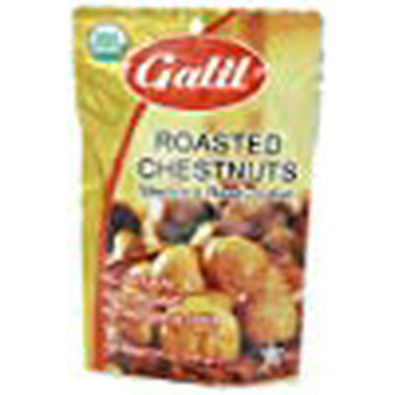 Galil Roasted Chestnuts, 3.5-Ounce Pouches (PACK OF 12)