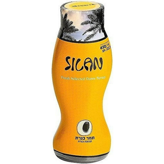 Galil Sican Fresh Selected Dates Syrup KFP 22.9 Oz. Pack Of 3.