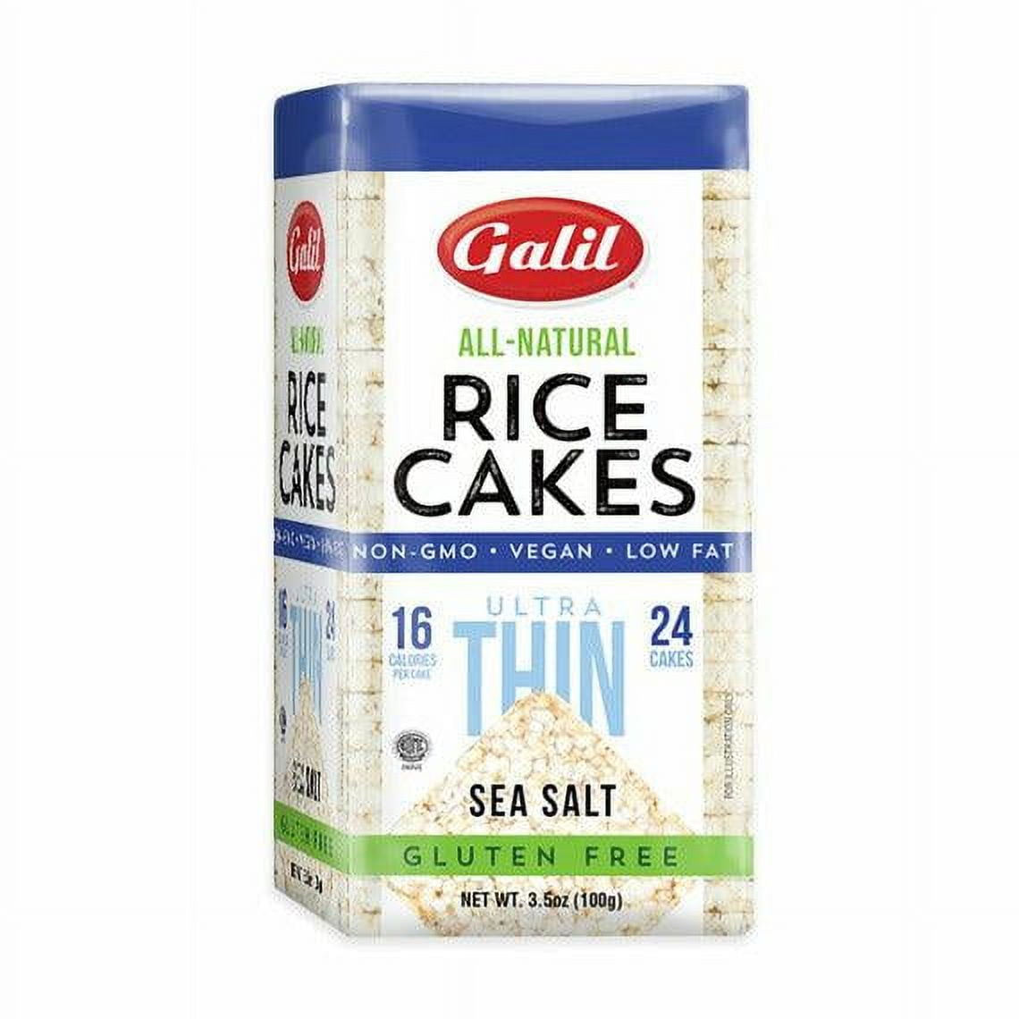 Galil Ultra Thin Rice Cakes Square Salt 3.5 oz