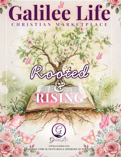 Galilee Life - Rooted & Rising: Christian Gift Guide and Devotional Book, (Paperback)