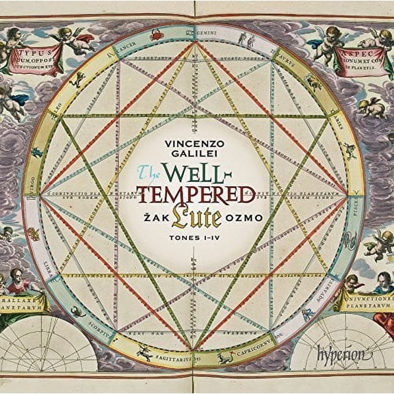 Galilei,V. / Ozmo,Zak - Well-Tempered Lute - Tones I-Iv - Music & Performance - CD