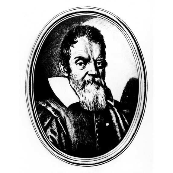 Galileo Galilei History (24 x 36)