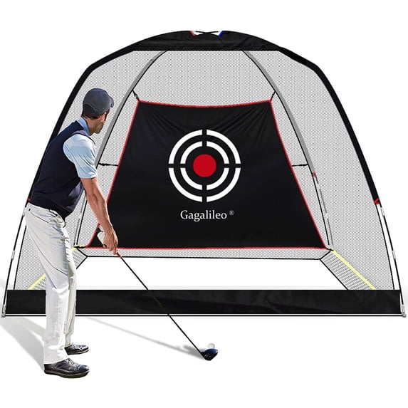 Galileo Home Golf Net Golf Training Aids Home Driving Range with Target and Carry Bag