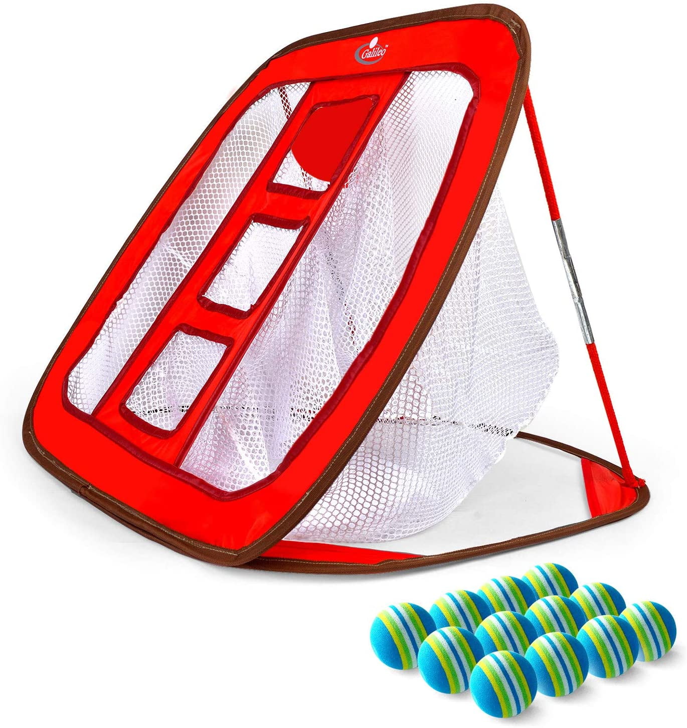 Galileo Pop Up Golf Chipping Net Practice Nets Training Square Chipping