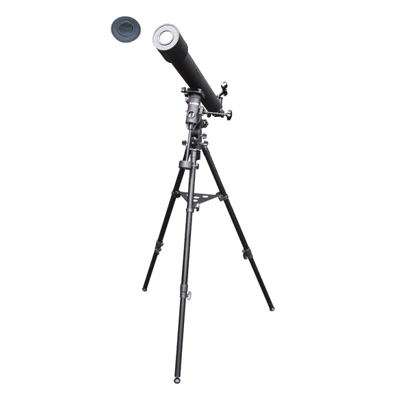 Galileo SS-G90080EQ2SF 900mm X 80mm EQ2 Equatorial Refractor Telescope + Solar Filter Cap