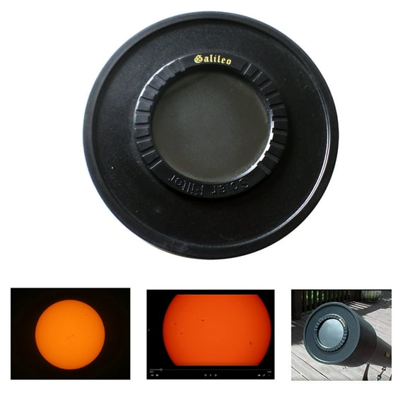 Galileo Solar Filter for 50mm & 60mm Refractor Telescopes