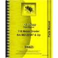 thumbnail image 1 of Galion 118 Grader Parts Manual, 1 of 1