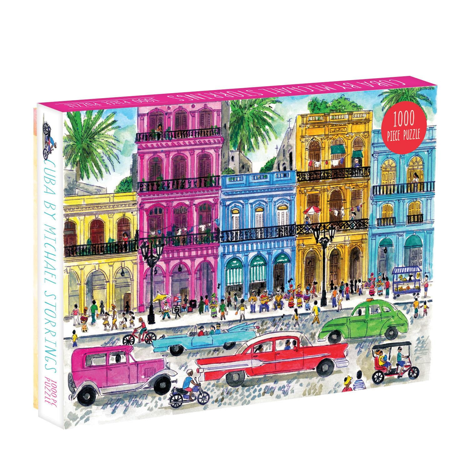 Galison - Michael Storrings - Cuba - 1000 Piece Jigsaw Puzzle