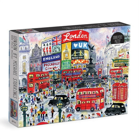 Galison - Michael Storrings - London - 1000 Piece Jigsaw Puzzle