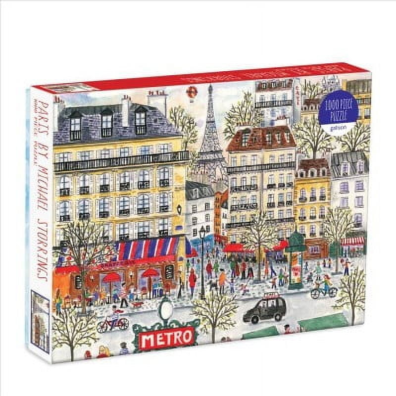 GALISON; MICHAEL STORRINGS Galison - Michael Storrings - Paris - 1000 Piece Jigsaw Puzzle
