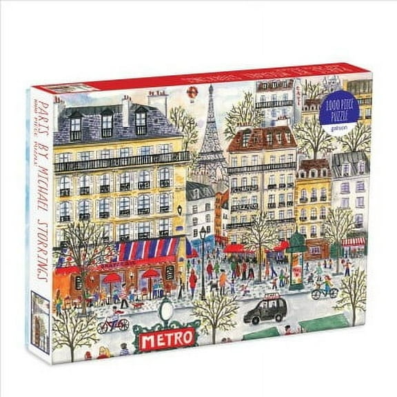 Galison - Michael Storrings - Paris - 1000 Piece Jigsaw Puzzle