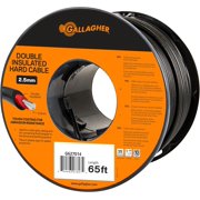 Gallagher 2.5 mm Double-Insulated Electric Fence Cable, 65 Feet