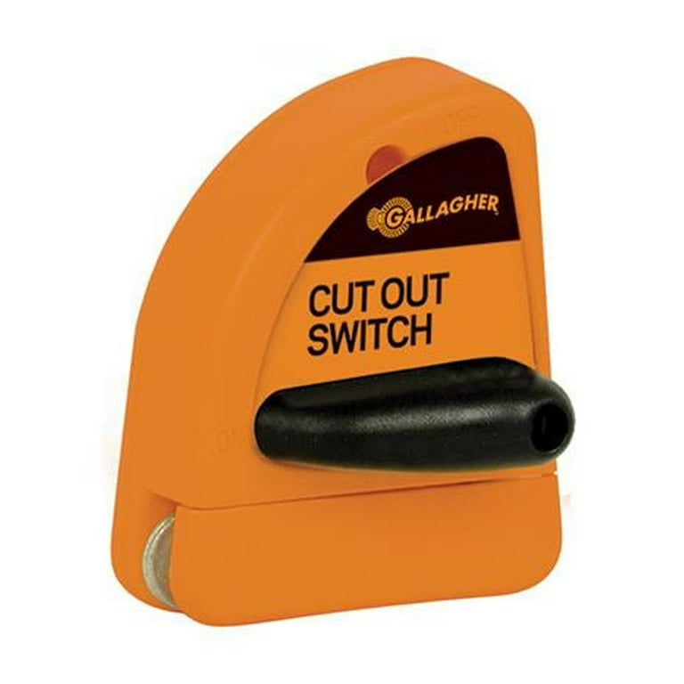 Gallagher Electric Fence Cut Off Switch Orange Gallagher Electric Fence Cut Off Switch Orange