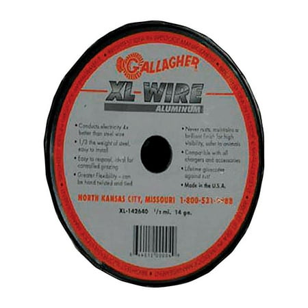 Gallagher Electric Fence Wire 1/2 mi. Silver