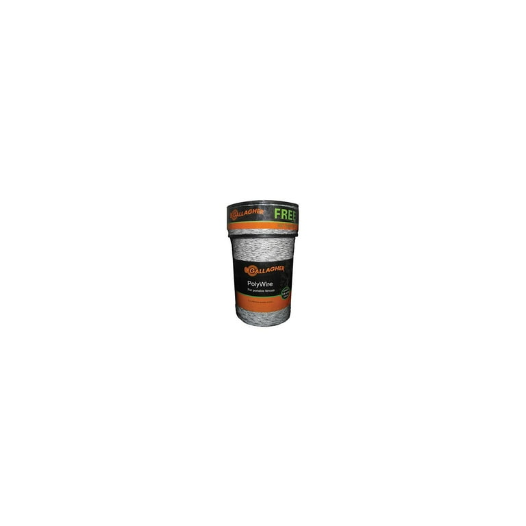 Gallagher Fence Poly Wire White Gallagher Fence Poly Wire White