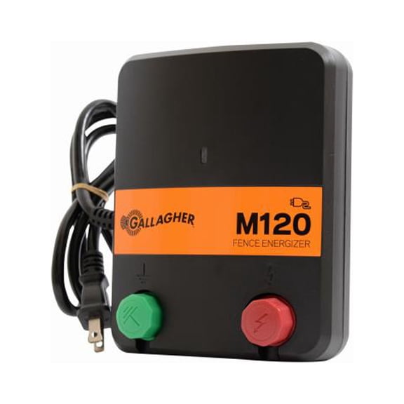 Gallagher G330434 Electric Fence Charger, M120, 1.2 Stored Joules, 110-Volt - Quantity 10