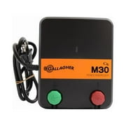Gallagher M30 110 volt Electric Fence Energizer 5 mi. Black/Orange
