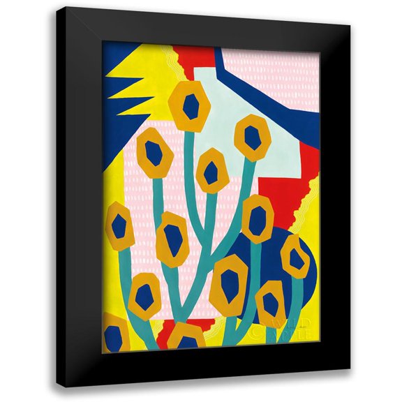 Gallagher, Megan 11x14 Black Modern Framed Museum Art Print Titled - Growth Patterns