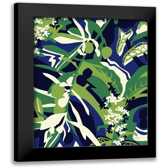 Gallagher, Megan 15x18 Black Modern Framed Museum Art Print Titled - Olive Buds